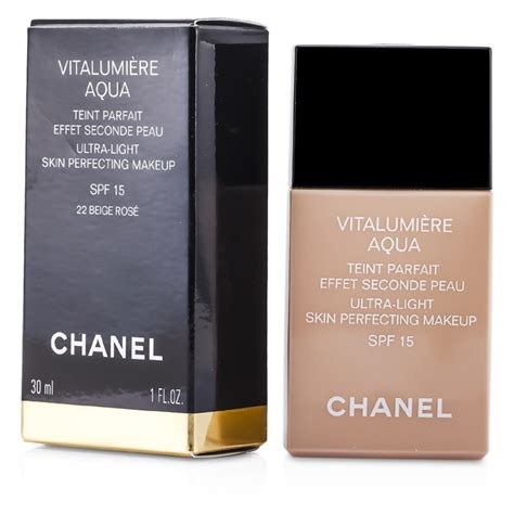 chanel vitalumiere aqua blonde hair light skin|Chanel vitalumiere aqua beige rose.